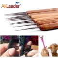 Stainless Steel Needle Bamboo Handle Dreadlock Crochet Hooks